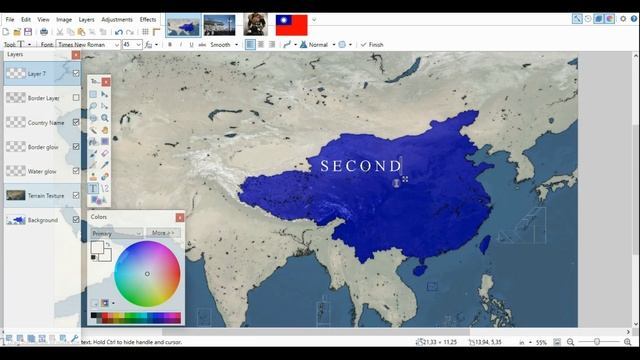 Second Republic of China | Mapping speedart смотреть онлайн