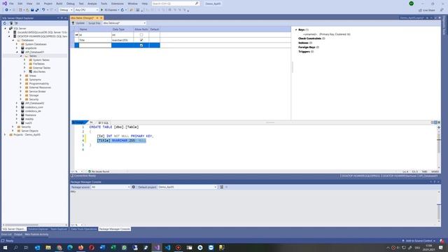 Datenbank an Asp.Net Core anbinden in Visual Studio SQL Server. Models Controller API смотреть онлайн