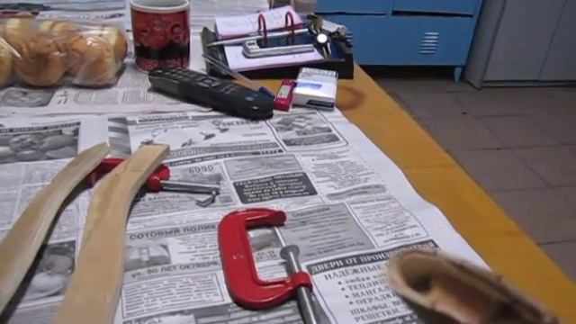 Изготовление ножны из бересты смотреть онлайн