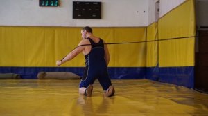 Вольная-борьба. Комплекс упражнений с резиной.Часть 2. Харьков.Wrestling exercise with rubber part 2