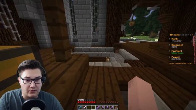 ARCANE REBORN RPG MMO FACTIONS EP.1 | MINECRAFT FACTIONS смотреть онлайн