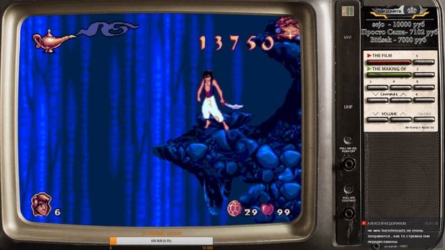 Disney’s Aladdin - Прохождение игры ( SEGA) смотреть онлайн