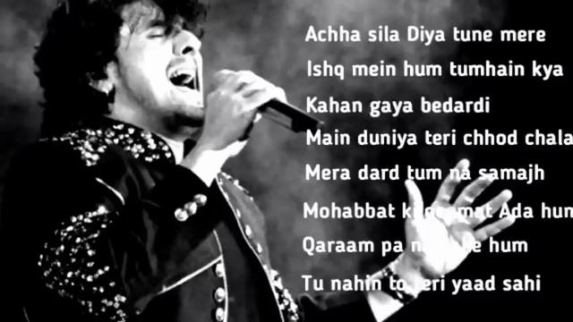 Sonu Nigam Super Hit Sad Song // Sonu Nigam Bollywood Song // Non Stop Bollywood Sad Song /HD Quali