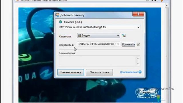 Как скачать видео из интернета (http://blogowest.ru) смотреть онлайн