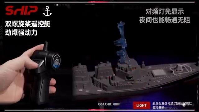 Радиоуправляемый военный корабль HC803A, HC803B, HC803C, HC803D смотреть онлайн
