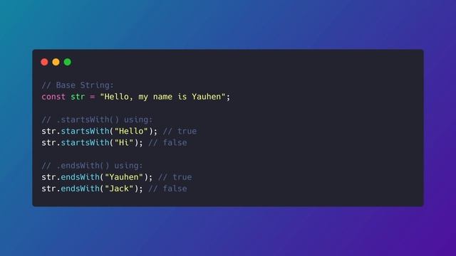 ES7-ES9 #8 Методы строк (String methods) смотреть онлайн