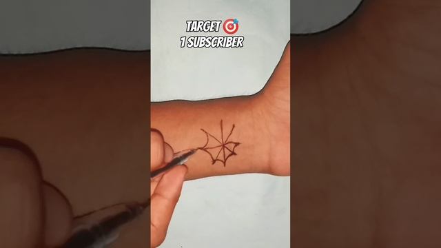 HAF SPIDER ?️ TATTOO ON HAND #shorts #trending #viral смотреть онлайн