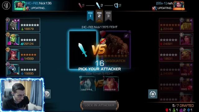 Live! Celestial 5 In Battlegrounds!| Marvel Contest Of Champions смотреть онлайн