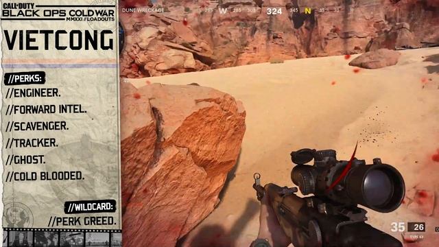 "Vietcong" - Black Ops Cold War Type 63 Vietcong Scout Sniper Class Setup, Loadout & Gameplay смотреть онлайн