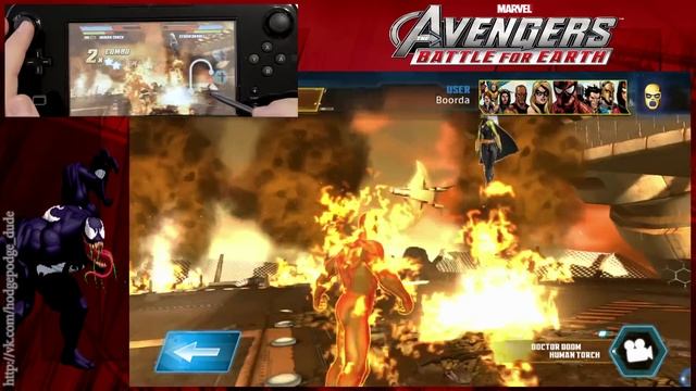 Hodgepodgedude играет Marvel Avengers: Battle For The Earth Wii U [HD, часть 5]
