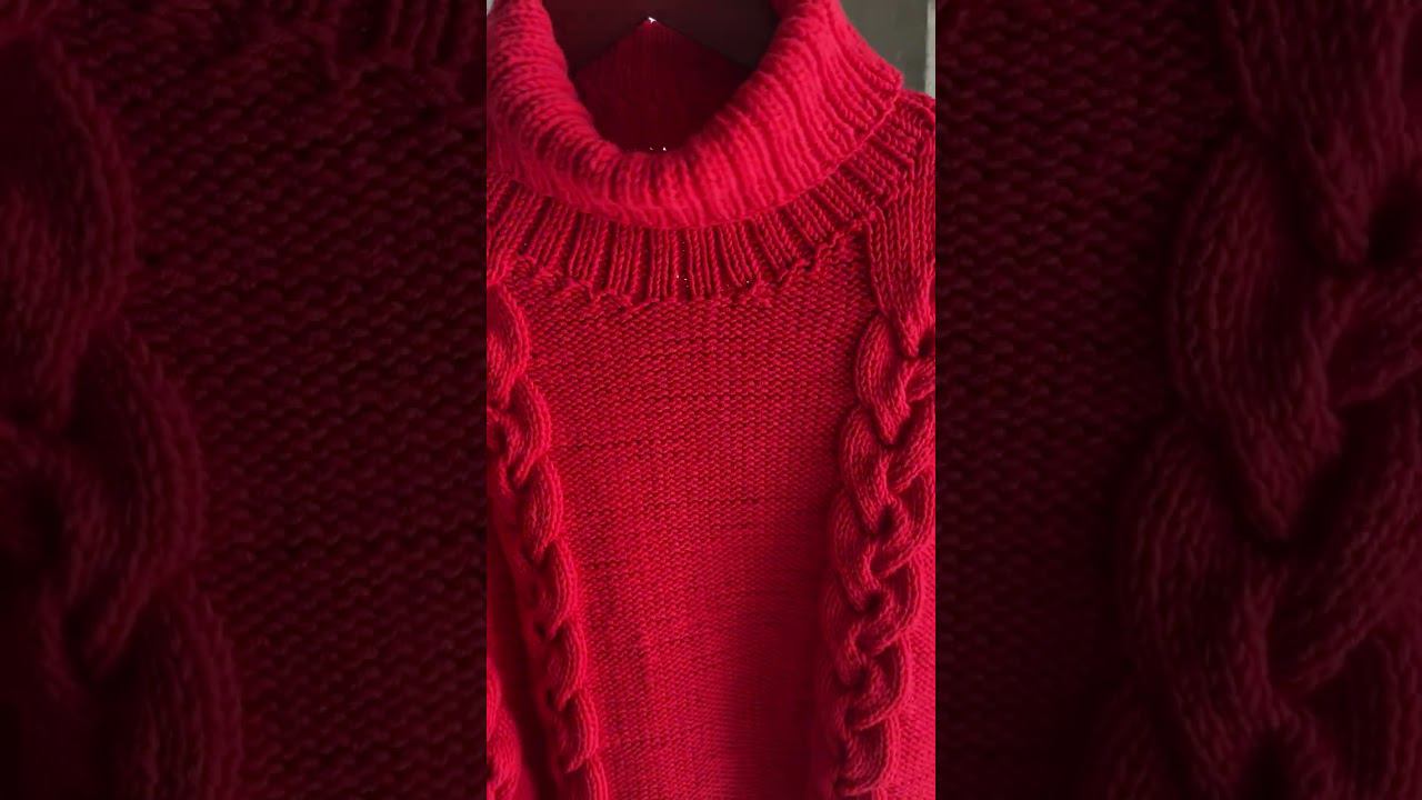 Как связать свитер: краткая инструкция. Понятно и наглядно ❤️ вяжите с удовольствием! смотреть онлайн
