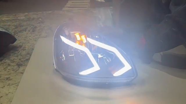 Фара Lada Priora в стиле AMG смотреть онлайн