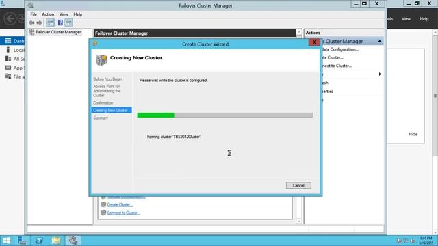 How to Create Cluster After Cluster Validation SQL Server - SQL Server DBA Tutorial смотреть онлайн
