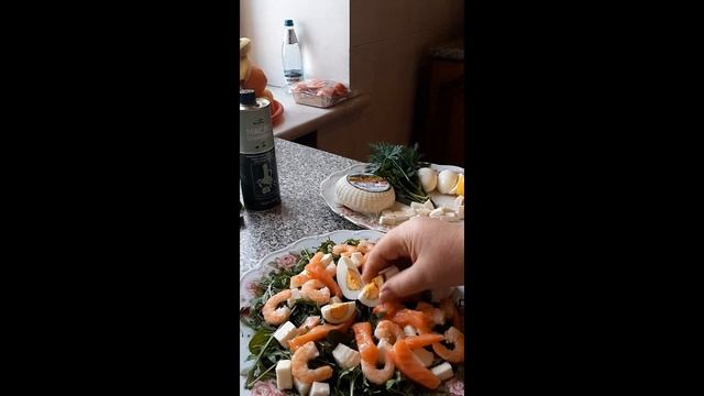 #goodfoodtoma#Салат #Креветки #Семга #Salad #Shrimps #Salmon смотреть онлайн