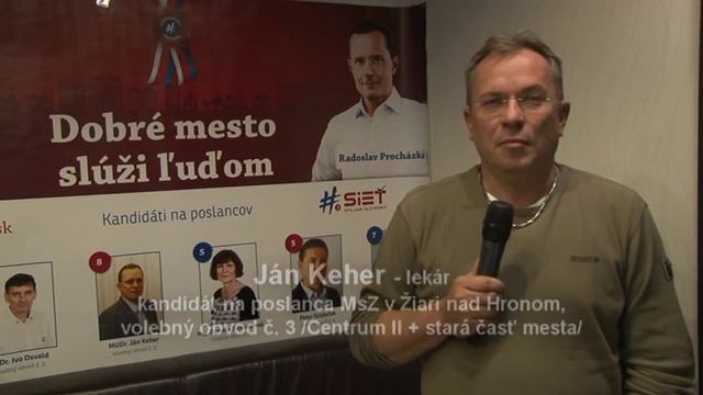 Mudr. Ján Keher -kandidát na poslanca смотреть онлайн