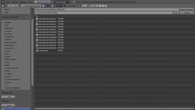 Blender 2.7 Tutorial #36 : UV Mapping for Minecraft #b3d смотреть онлайн