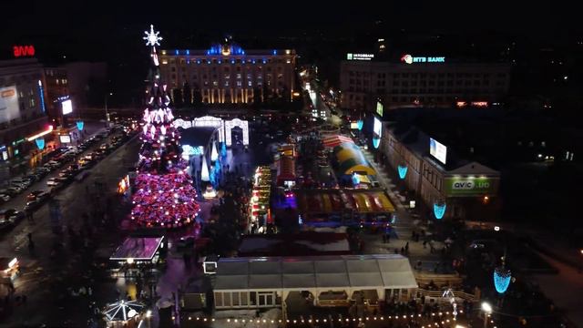 Харків, Новий рік 2021 | Kharkiv, New Year 2021 | DJI Mini 2 + DJI Pocket 2 смотреть онлайн