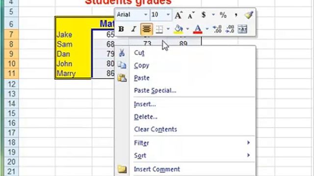 MS Excel Training Module 1 Formatting Cells – Lesson 3 format borders смотреть онлайн