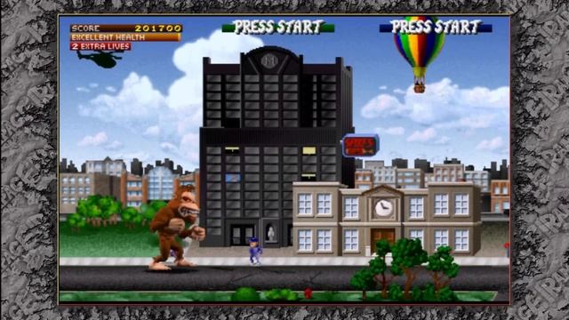 Classic Arcade Game Rampage World Tour on PS3 in HD 1080p смотреть онлайн