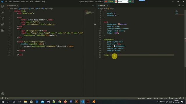 Awesome range Slider смотреть онлайн