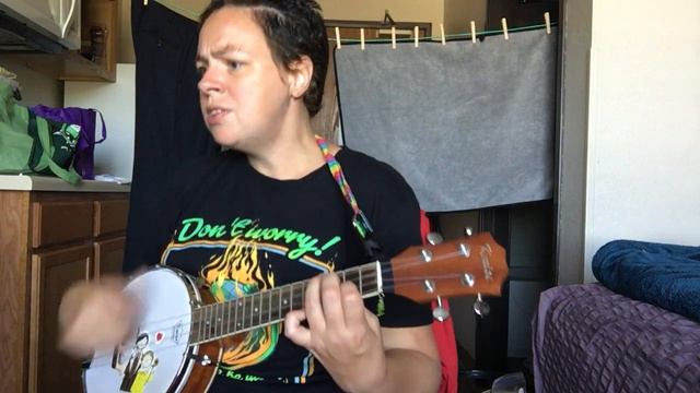 Banjolele/lower register practice: People are Strange (Doors/Echo & the Bunnymen) смотреть онлайн