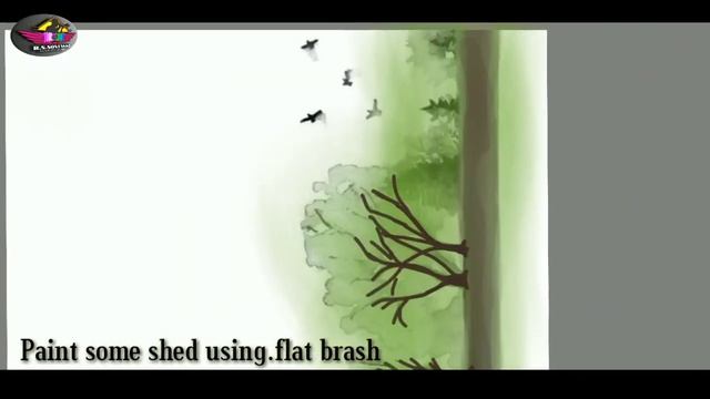 How to make Simple painting in android Use by Autodesk Sketchbook смотреть онлайн