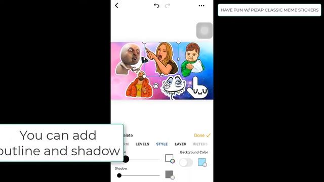 piZap's Quick Photo Editing Tutorial: Have fun with piZap Classic Meme Stickers смотреть онлайн