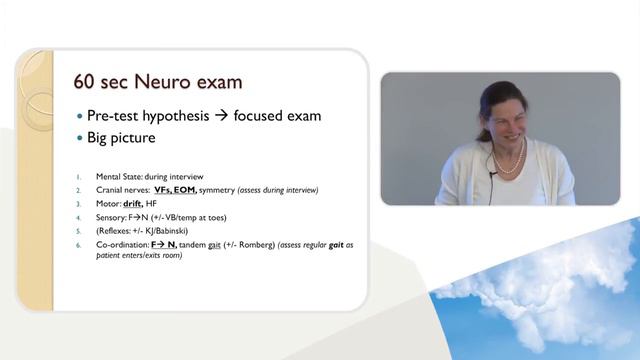 Neurology Update, 2 Of 6. 60-second Neurological Exam, And Case: Multiple Sclerosis