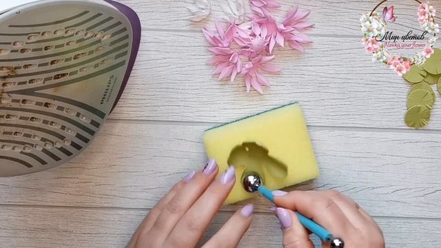 Цветочек на счастье???Клевер из фоамирана DIY / МК ? Цветочные украшения смотреть онлайн