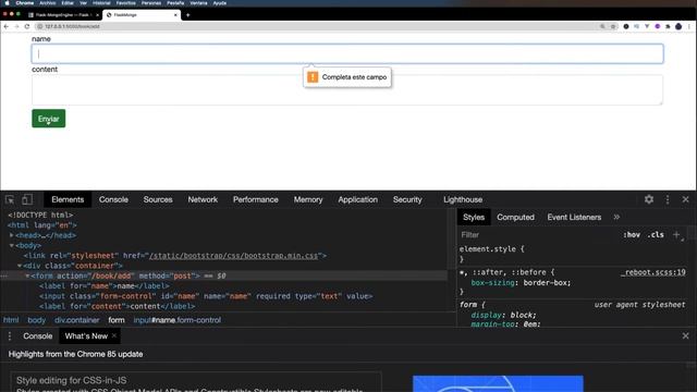 ? Flask y MongoDB: Crear formulario para agregar datos mediante un Modal en Bootstrap 5 смотреть онлайн