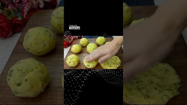 A delicious dish of potato and meat. смотреть онлайн