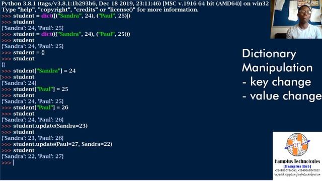 Data wrangling 2 - dictionary manipulation смотреть онлайн