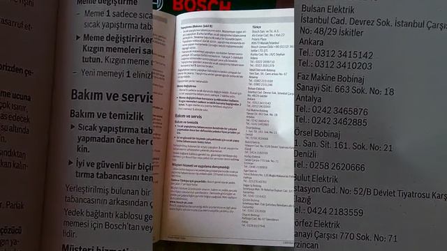 Bosh PKP 18 E Silikon Tabanca смотреть онлайн