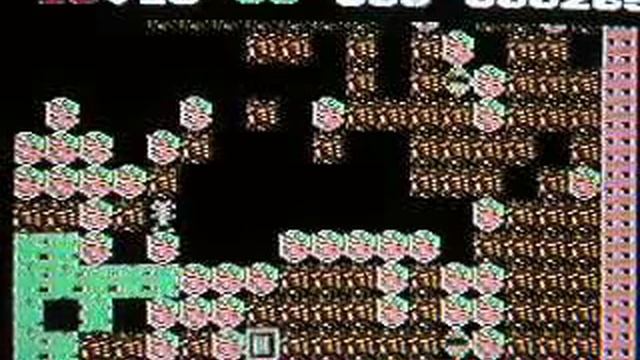C64: BOULDER DASH - level G смотреть онлайн