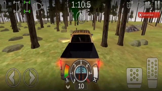 Monster Truck Off Road Simulator - 4x4 Forranger - Game play Android смотреть онлайн