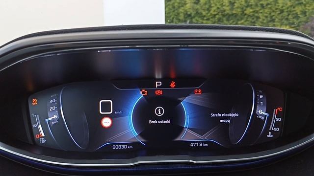 Peugeot 3008 II 1.6 Blue HDi EDC17C60 komunikat "Dolej adblue, rozruch niemożliwy za 0 km". смотреть онлайн