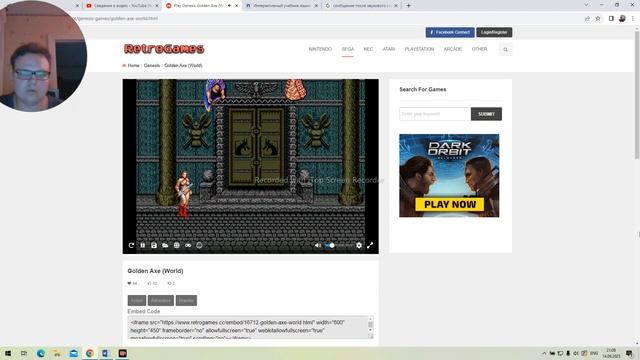 Golden Axe (Sega Genesis) / Золотая Секира (Сега). Полное прохождение (Новичок + Аркадный режим) смотреть онлайн