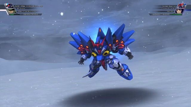 SD Gundam G Generation Cross Rays ~Gundam Aquarius All Attacks~ смотреть онлайн
