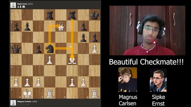 Magnussss!!!!!!!!!! Magnus Carlsen vs Sipke Ernst (2004) смотреть онлайн