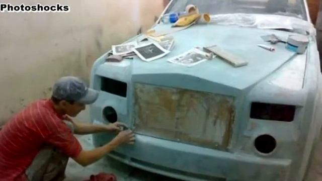 TOP-TUNING_Ru Custom Cars - Mercedes 124 conversion to Rolls Royce Fantom. Crazy Car! (Part 1) смотреть онлайн