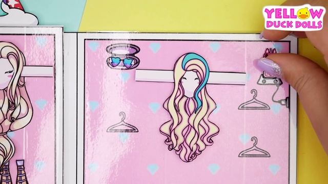 Paper dolls makeover Unicorn DIY & Paper crafts смотреть онлайн