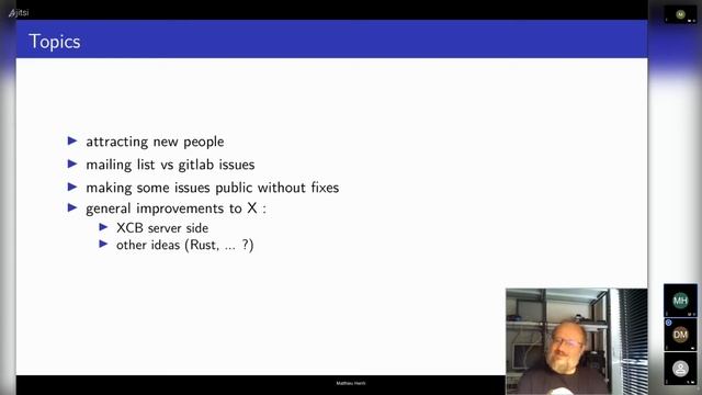 XDC 2021 | Workshop: X.Org Security BoF | Matthieu Herrb смотреть онлайн