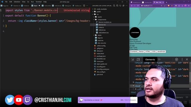 Job List React App Desde CERO ? | Inicio del Proyecto con TypeScript & CSS Module ? смотреть онлайн