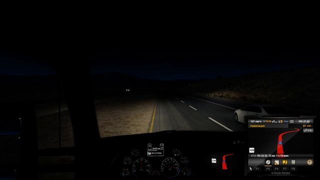 American Truck Simulator (HD 1080p 60 fps) - Поездка в Лас-Вегас на $4000 смотреть онлайн