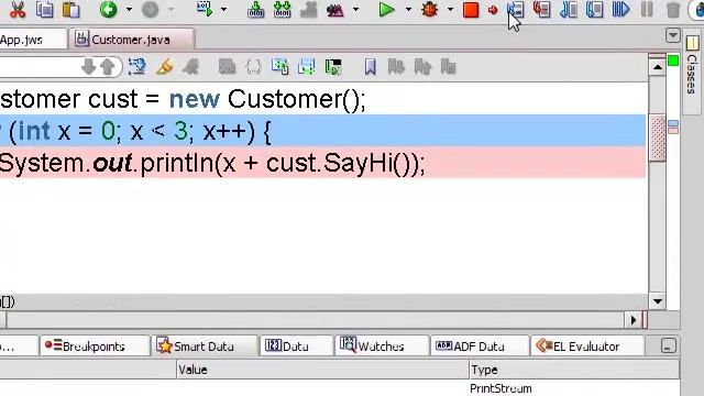 1 5 Debugging in JDeveloper 11g JDBC Java JSP Oracle MySQL Oracle JDeveloper смотреть онлайн