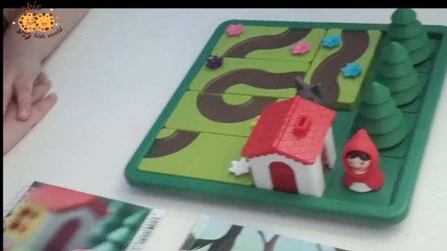 Smart Games Little Red Riding Hood Review | Educational Board games for kids | #athome Learn #withm смотреть онлайн
