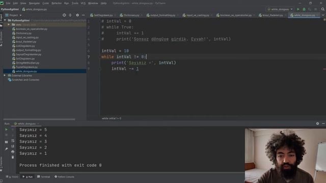 PYTHON Eğitimi 13 - WHILE Döngüsü смотреть онлайн
