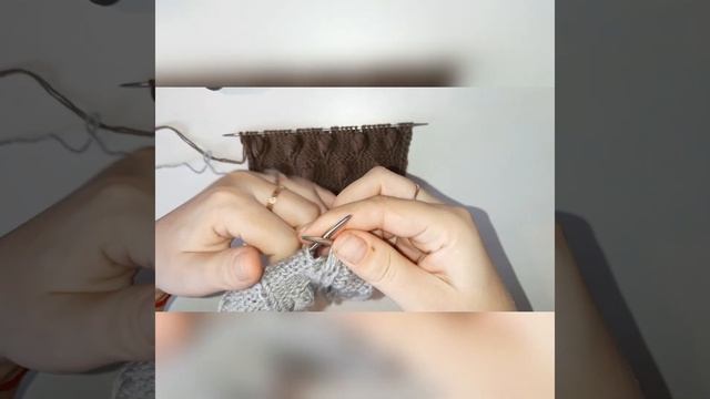 Узоры спицами. Узор 