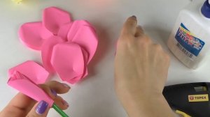 РОЗА ИЗ БУМАГИ, КАК НАСТОЯЩАЯ | СВОИМИ РУКАМИ | Цветы из бумаги