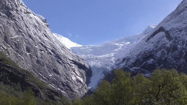Jostedalsbreen National Park & Briksdal Glacier, May 2019, HD смотреть онлайн
